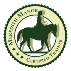 meredith manor equestrian trainer logo